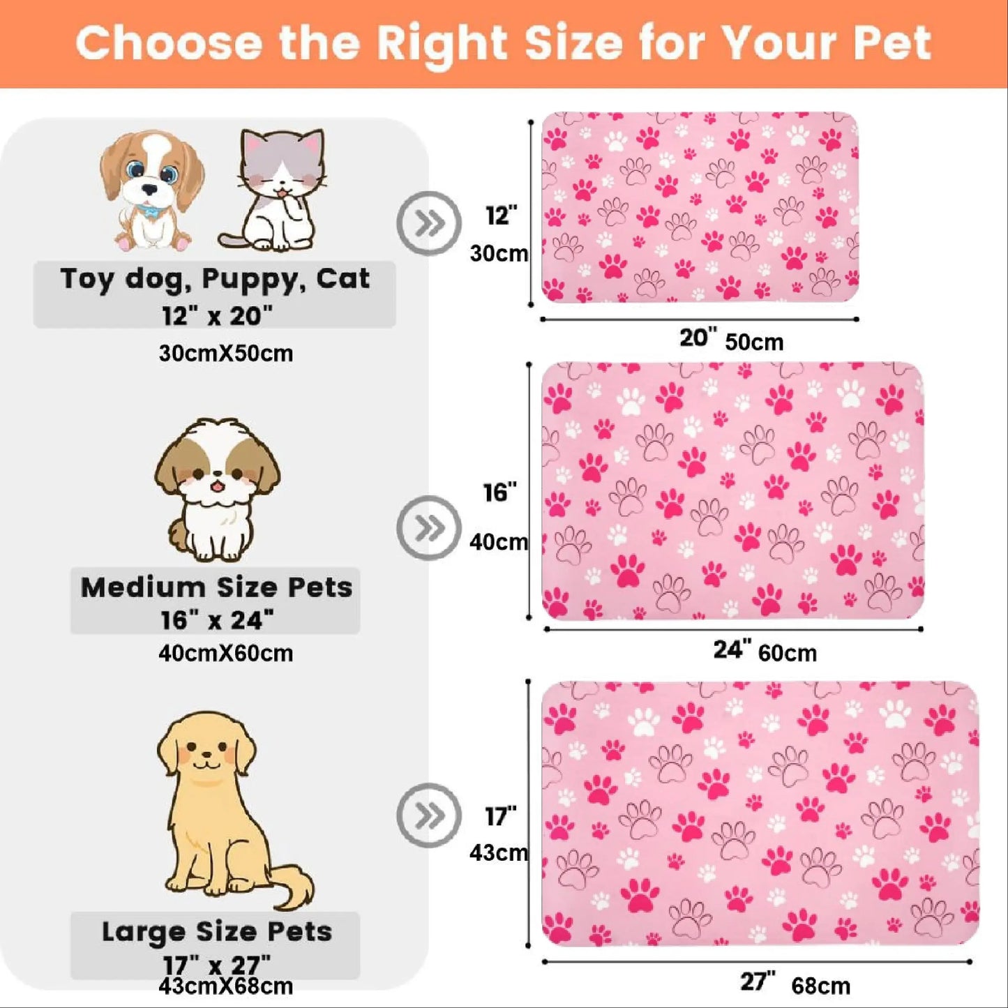 Quick-Drying Absorbent Pet Feeding Mat with Paw Design for Dogs and Cats, Non-Slip Rubber Base, Dark Polyester Surface for Indoor Use