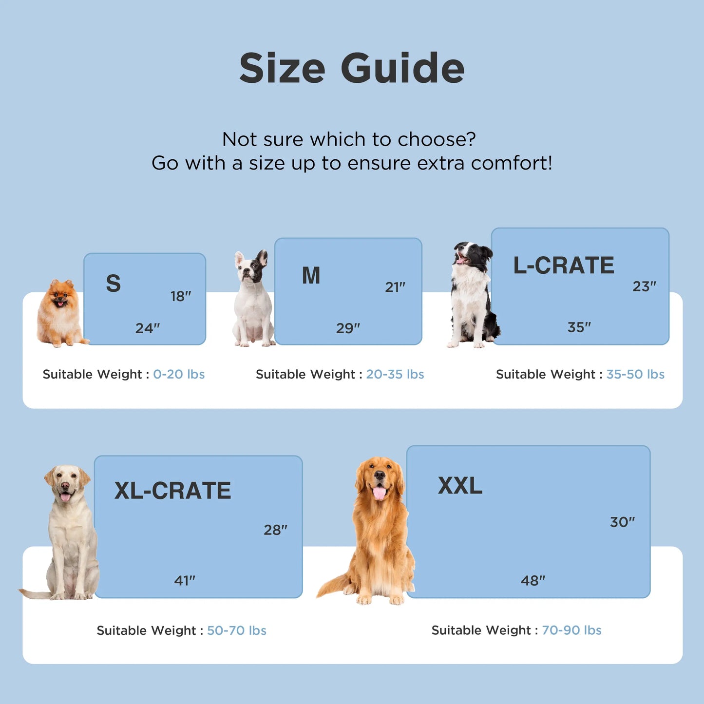 Bedsure Cooling Pet Mat for Dogs – Q-MAX>0.4 Washable Non-Slip Summer Pad for Large Dogs, No Gel or Electricity Required