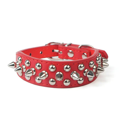Dog Collar | Spiked Anti-Bite Punk Collar for Medium & Large Dogs | Heavy-Duty & Durable Pet Neck Ring | Cool Design for Doberman, Pitbull, German Shepherd | Fashion Statement for Dogs & Cats
